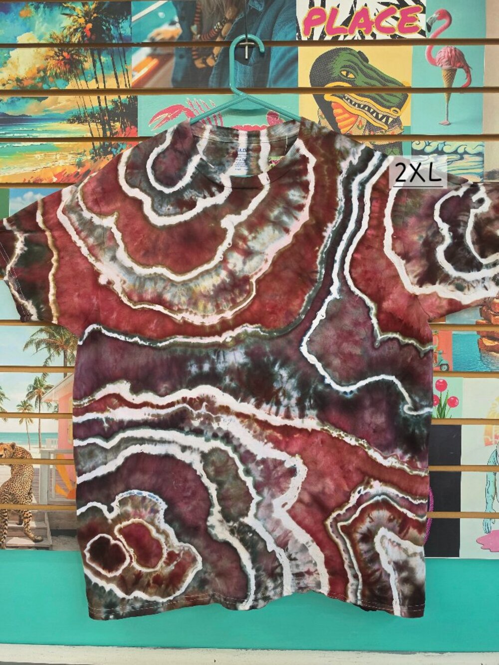 Unisex Hand-Dyed Tie Dye Tee_2XL